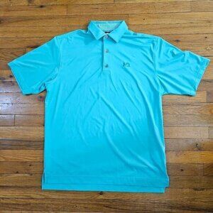 FootJoy Polo Shirt Mens L Green Golf Golfing Short sleeves FJ